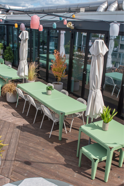 Zoku Amsterdam terrace