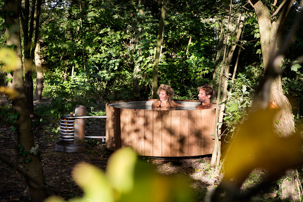 Dutchtub en pleine nature