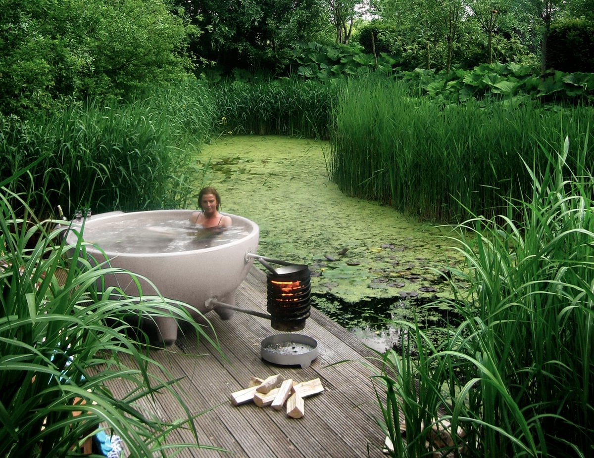Dutchtub en pleine nature