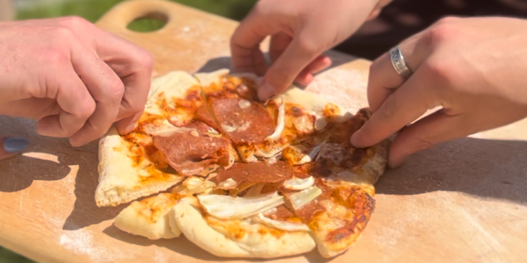 Outdooroven recept: Pizza Party Day